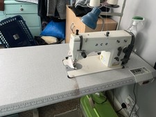 Ace Industrial Sewing Machine with Table with Extra Feet and Accessories