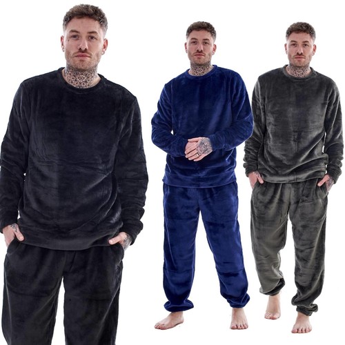 Mens luxury flannel fleece - flannel,