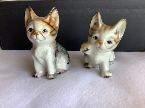 Vintage bone china cat - vintage,