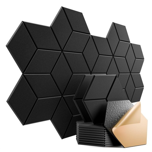 12pcs hexagon self - 12pcs, adhesive