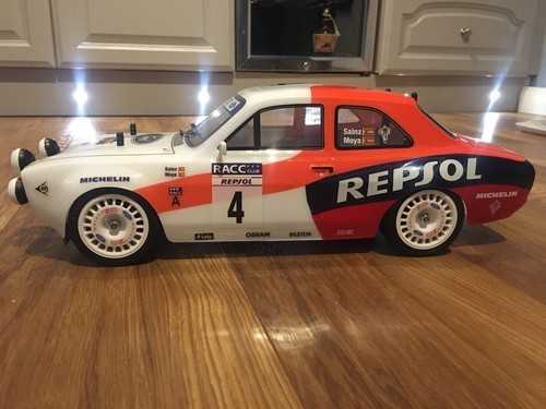 Tamiya mk1 escort repsol rally - tamiya,