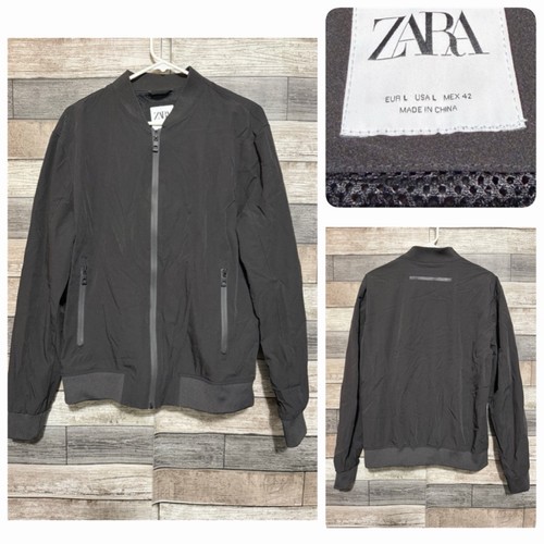 Zara bomber jacket men l - zara, men’s