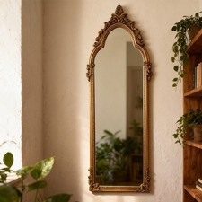 Large Arch Mirrors Window