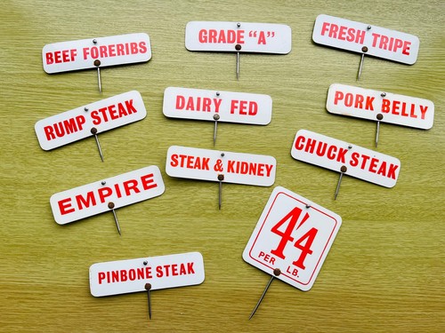 Vintage butchers spiked - butchers,