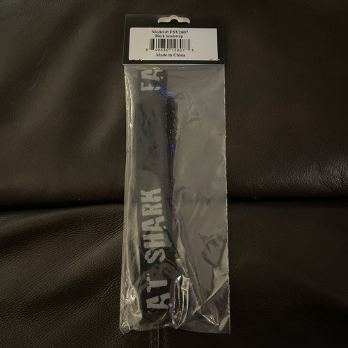 Fat shark black headstrap - black,