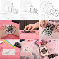 Clear Acrylic Stamp Block Kit