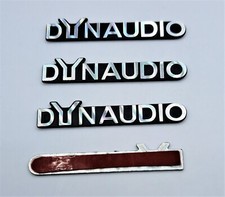 Dynaudio aluminium badge - 4, x