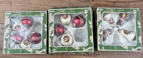 Boxes vintage swan - 3, glass