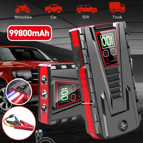 99800mah car jump starter - jump, pack