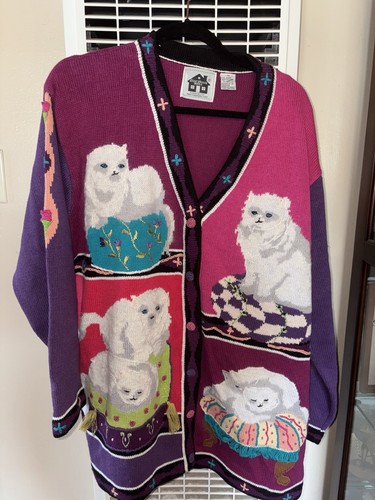 Vtg storybook knits - knits, cat