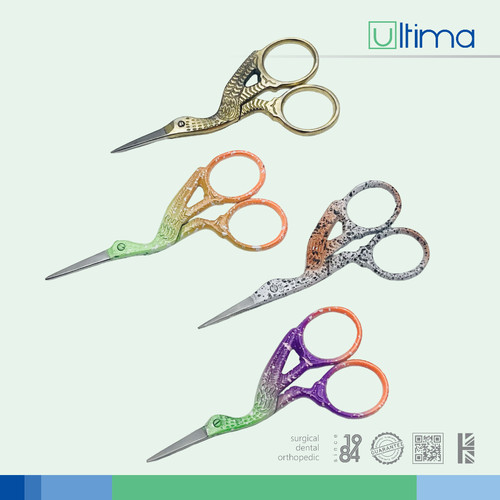 Stork embroidery scissors and - stork,