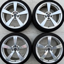 4x Genuine Audi TT Silver 19"
