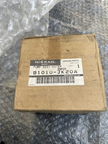 Genuine nissan water pump - genuine,