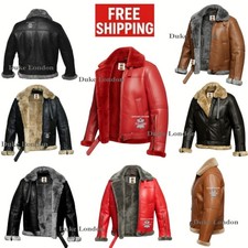 Mens B3 Raf Real Sheep Skin