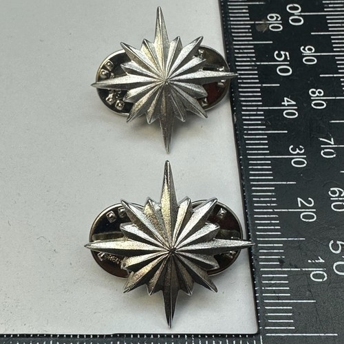 Unknown collar badge - collar, pair