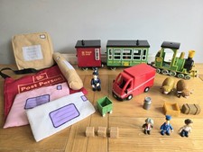 Postman Pat Toy Bundle, Special Delivery Service Van, Greendale Rocket Train