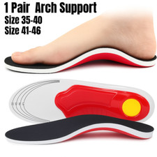 Orthotic Shoe Insoles Inserts Arch Support Plantar Fasciitis Flat Feet Heel Pain