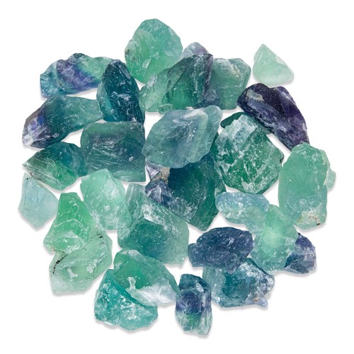 Raw fluorite crystals - fluorite,