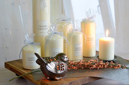 Classic pillar candle home - classic,