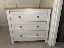 Mamas & PapasKeswick Dresser Changer - White/Oak