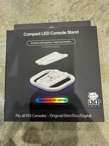 Ps5 compact led console stand - ps5,