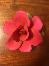 Capodimonte Napoleon Red Rose
