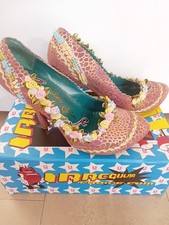 IC CORTESAN RIBBON- Irregular Choice- Punk Suede Shoes Size 8