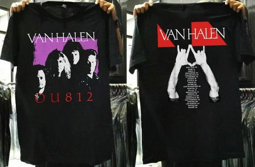 1988 van halen ou812 tour - van,