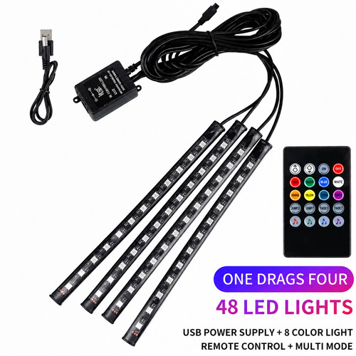 Car interior footwell led - interior,