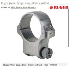 Ruger M77 30mm Rifle Scope