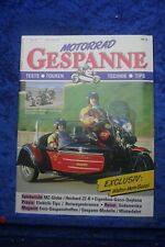 Motorcycle Sidecars No. 30 5/95 Walter Moto Guzzi Daytona Hechard ZZ-R MZ Globe