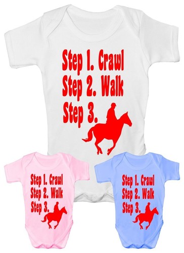 Steps horse rider - horse, pony