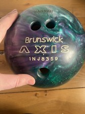 Brunswick "AXIS" Bowling Ball