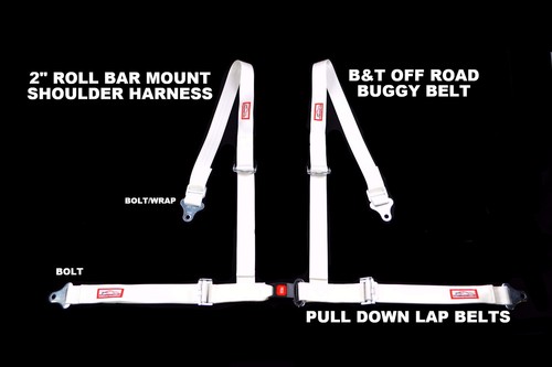 White seat belt - belt, 4