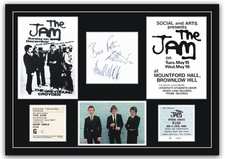 The jam autographs - autographs, tickets