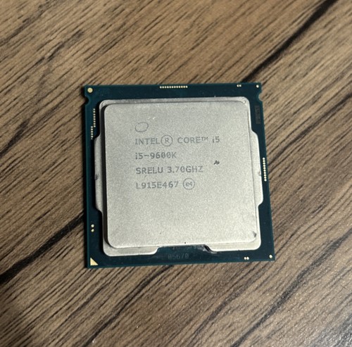 Intel core 9600k - 9600k, 3.7ghz