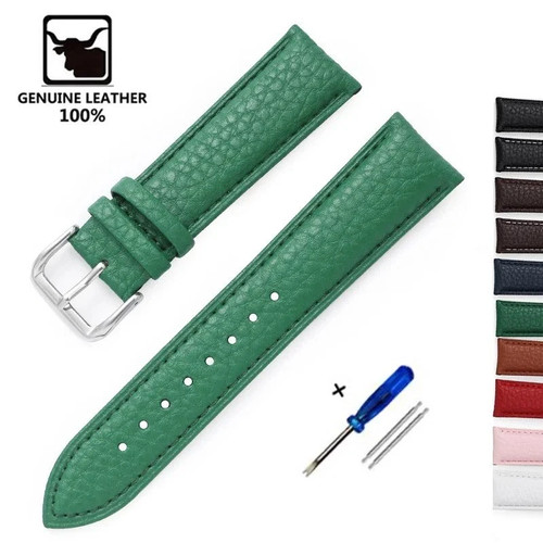 Soft leather watch - leather,