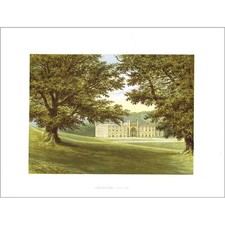 Donington Castle, Ashby de la Zouch Leicestershire-Antique Woodblock Print 1880