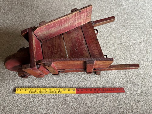 Wooden wheelbarrow antique - wheelbarrow,,