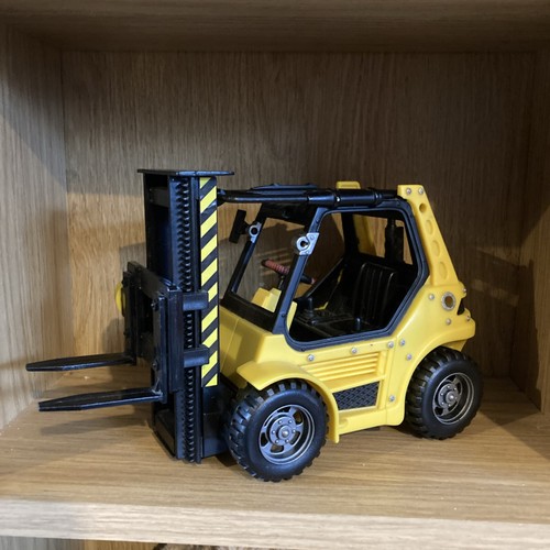 Big builder forklift truck - builder,