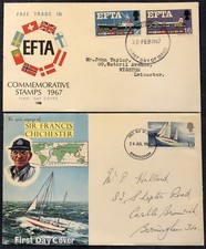 FIRST DAY COVERS 1967 -- SIR