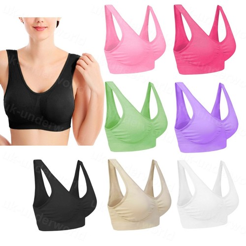 Ladies seamless padded sports - padded,