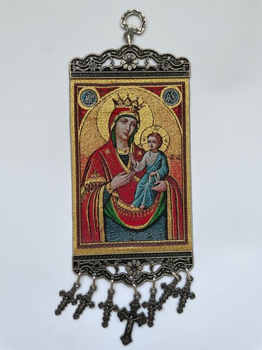Byzantine virgin mary - byzantine, &