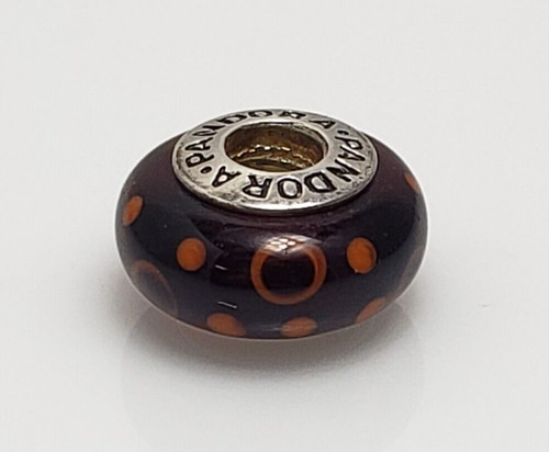 Pandora sterling silver brown - sterling,