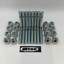 Vauxhall Nova/Astra Conversion Wheel Stud Kit inc Nuts 80mm studs (58mm Thread)