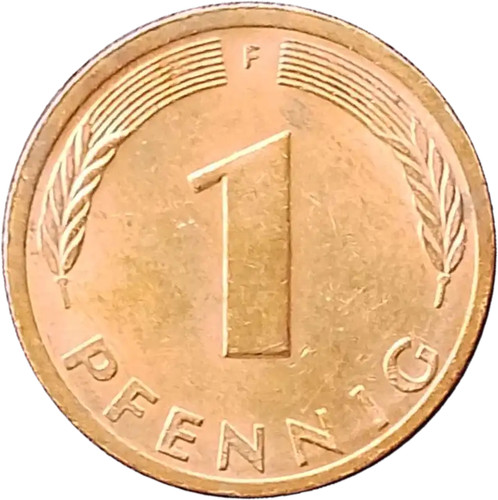 Germany pfennig coin - pfennig,