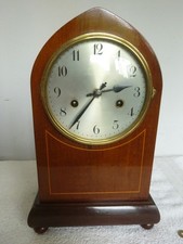 German Mahogany Lancet Mantel