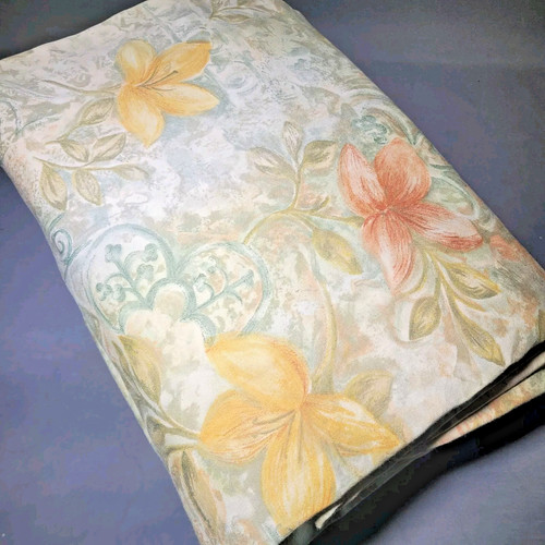 Huge vintage flower print - huge,