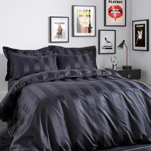Playboy bedding soft satin - soft,