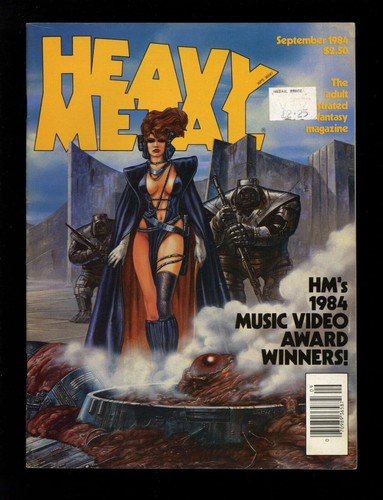 Heavy metal magazine september - metal,